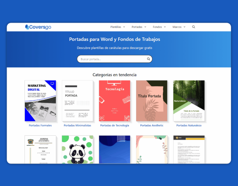Diseño web sobre plantillas de Word